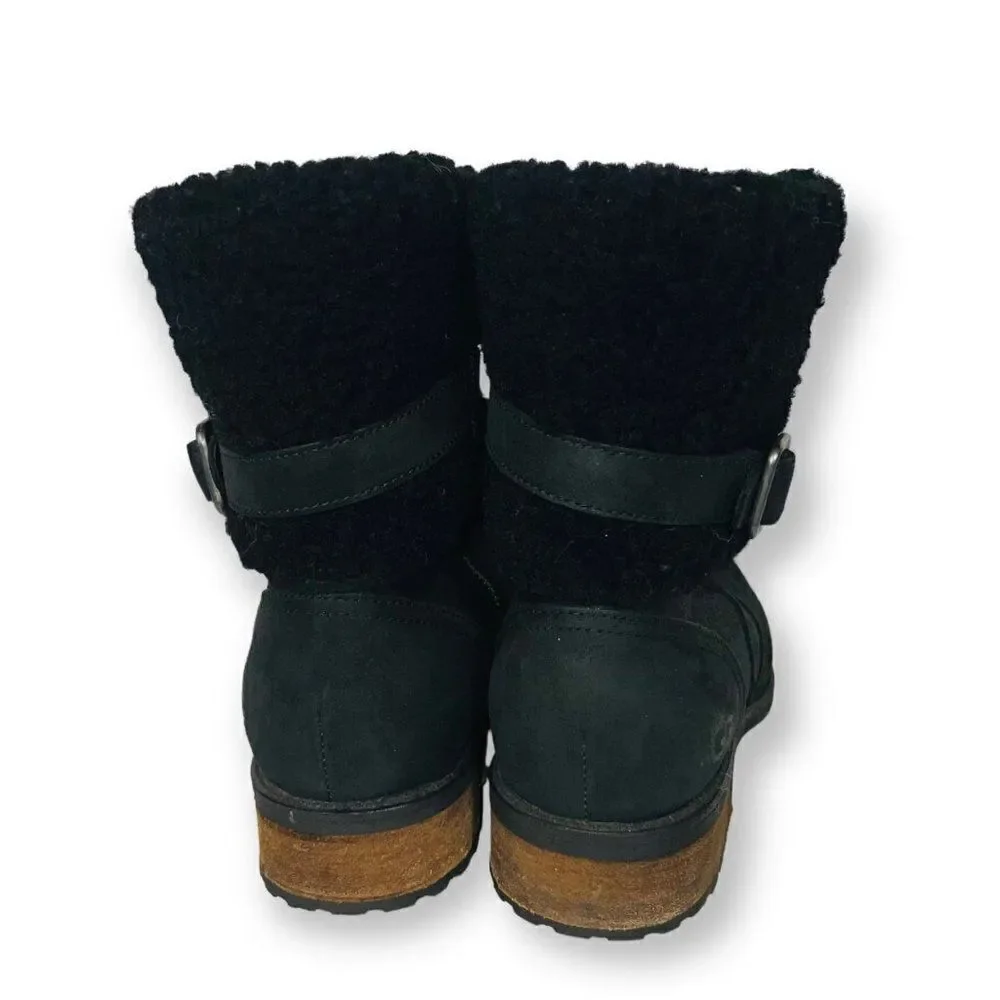 UGG Blayre II Water Resistant Boots Black Women's 8-8.5‎